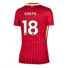 Liverpool Cody Gakpo #18 Hemmatröja Dam 2024-25 Korta ärmar